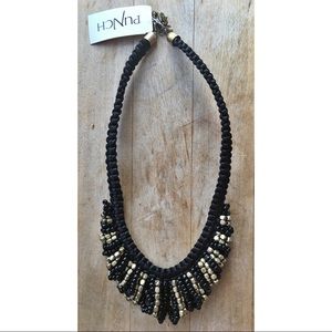 Black and Gold Necklace